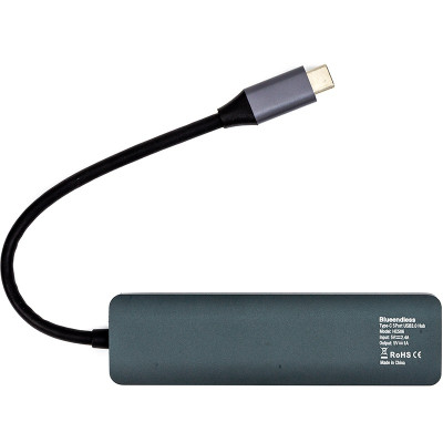 Концентратор USB Type-C Blueendless Grey (CA913435)