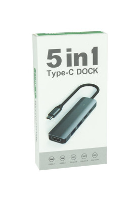 Концентратор USB Type-C Blueendless Grey (CA913435)