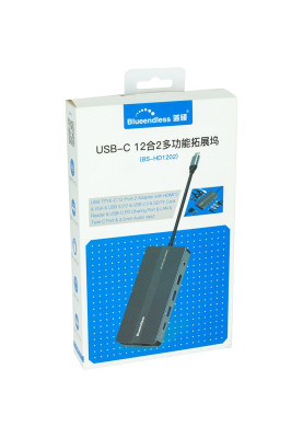 Концентратор USB Type-C Blueendless Space Grey (CA913886)