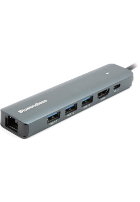 Концентратор USB Type-C Blueendless Space Grey (CA913909)