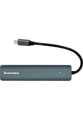 Концентратор USB Type-C Blueendless Space Grey (CA913848)