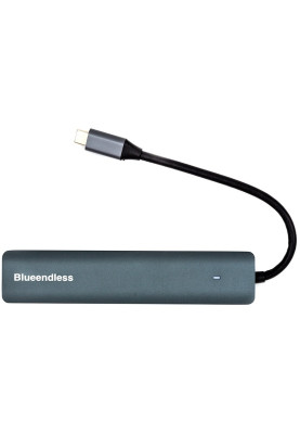 Концентратор USB Type-C Blueendless Space Grey (CA913909)