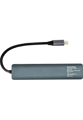Концентратор USB Type-C Blueendless Space Grey (CA913909)