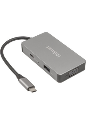 Концентратор USB Type-C HiSmart Grey (CA913879)