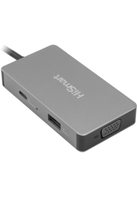Концентратор USB Type-C HiSmart Grey (CA913879)