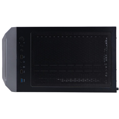 Корпус 1stPlayer D3-A-BK-1F7-14-1F7 Black без БЖ