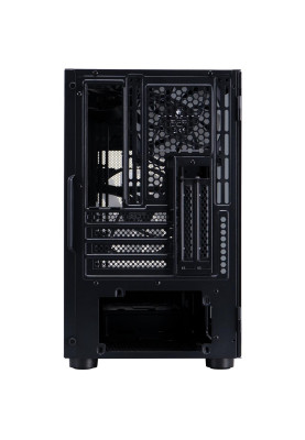 Корпус 1stPlayer D3-A-BK-1F7-14-1F7 Black без БЖ