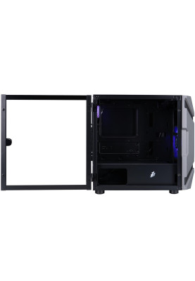 Корпус 1stPlayer D3-A-BK-1F7-14-1F7 Black без БЖ