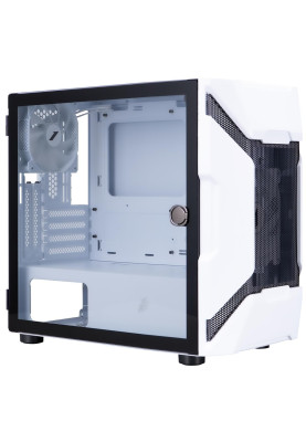 Корпус 1stPlayer D3-A-WH-1F7-14-W-1F7-W White без БЖ