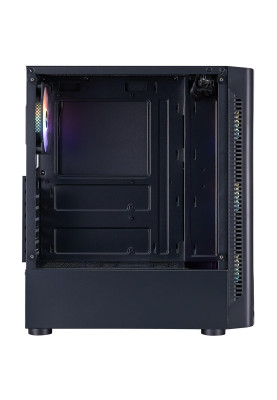 Корпус 1stPlayer D4-BK-4F1 Black без БЖ
