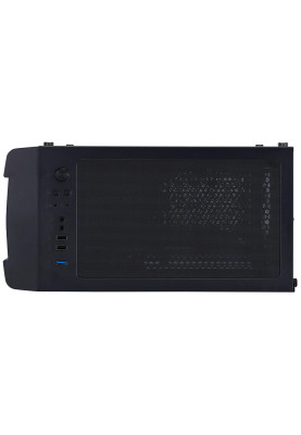 Корпус 1stPlayer D4-BK-4F1 Black без БЖ