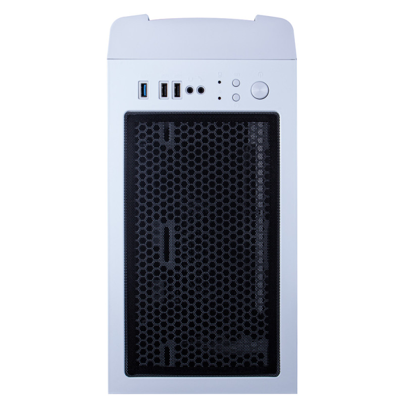 Корпус 1stPlayer D4-WH-4F1-W White без БЖ