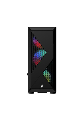 Корпус 1stPlayer F3-A-BK-4F1 Black без БЖ