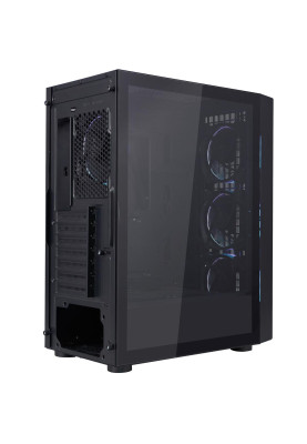 Корпус 1stPlayer Go6-BK-4FS7 Black без БЖ