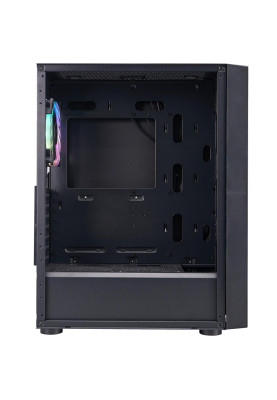 Корпус 1stPlayer Go6-BK-4FS7 Black без БЖ