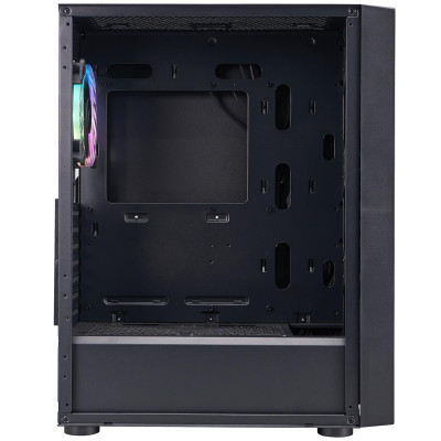 Корпус 1stPlayer Go6-BK-4FS7 Black без БЖ