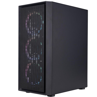 Корпус 1stPlayer Go6-BK-4FS7 Black без БЖ
