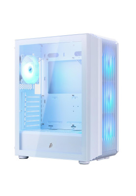 Корпус 1stPlayer H6-WH-4F7-W White без БЖ
