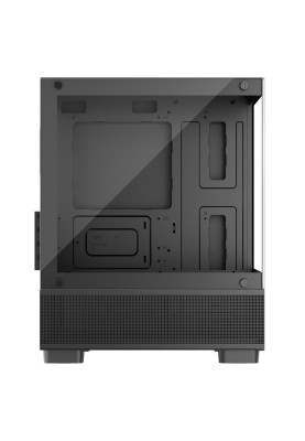 Корпус 1stPlayer Mi2-A-BK-2F7R-1F7 Black без БЖ
