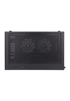 Корпус 1stPlayer Mi2-A-BK-2F7R-1F7 Black без БЖ