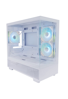 Корпус 1stPlayer Mi5-WH-2FC7R-W-1FC7-W White без БЖ