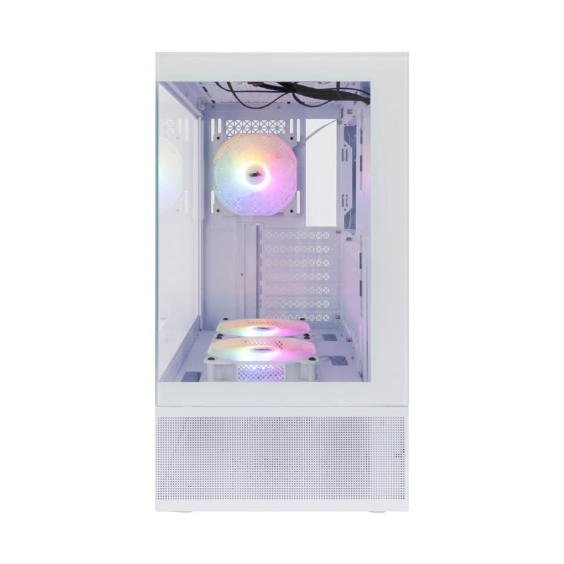 Корпус 1stPlayer Mi7-A-WH-2F7R-W-1F7-W White без БЖ