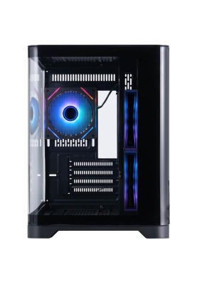 Корпус 1stPlayer UV5-BK-2FC7R-1FC7 Black без БЖ