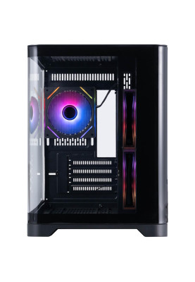 Корпус 1stPlayer UV5-BK-2FC7R-1FC7 Black без БЖ