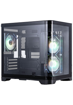 Корпус 1stPlayer UV5-BK-2FC7R-1FC7 Black без БЖ