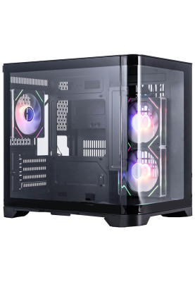 Корпус 1stPlayer UV5-BK-2FC7R-1FC7 Black без БЖ