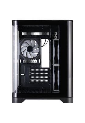 Корпус 1stPlayer UV5-BK-2FC7R-1FC7 Black без БЖ