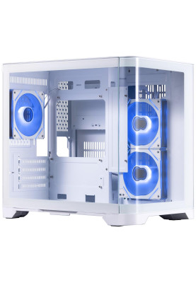 Корпус 1stPlayer UV5-WH-2FC7R-W-1FC7-W White без БЖ