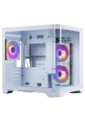 Корпус 1stPlayer UV5-WH-2FC7R-W-1FC7-W White без БЖ