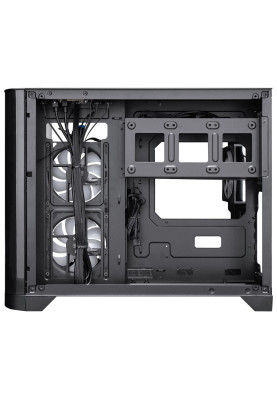 Корпус 1stPlayer UV6-BK-2FC7R-1FC7 Black без БЖ