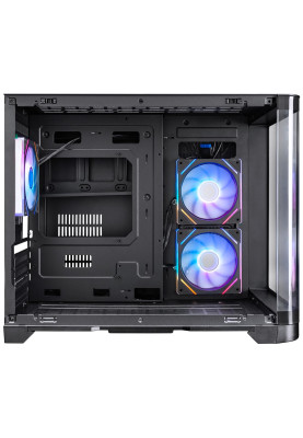 Корпус 1stPlayer UV6-BK-2FC7R-1FC7 Black без БЖ