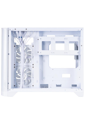 Корпус 1stPlayer UV6-WH-2FC7R-W-1FC7-W White без БЖ