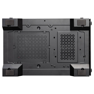 Корпус 1stPlayer X2-M-BK-4F7 Black без БЖ