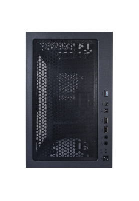 Корпус 1stPlayer X5-BK-4F1 Black без БЖ