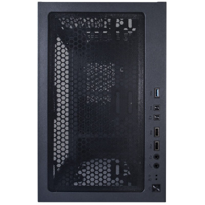 Корпус 1stPlayer X5-BK-4F1 Black без БЖ