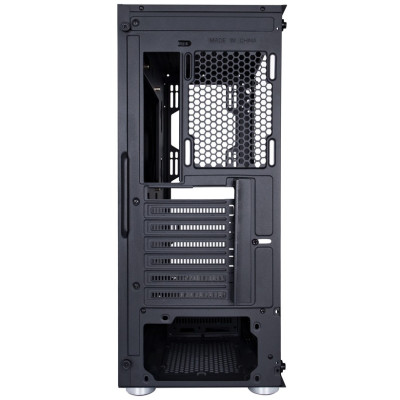 Корпус 1stPlayer X5-BK-4F1 Black без БЖ