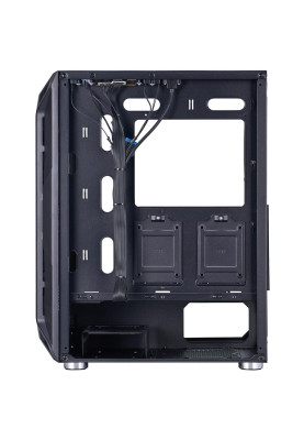 Корпус 1stPlayer X6-BK-4F1 Black без БЖ