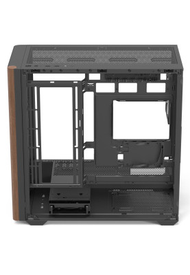 Корпус AeroCool D301A-G-BK-v2 (ACCS-DS03043.11) Black без БЖ