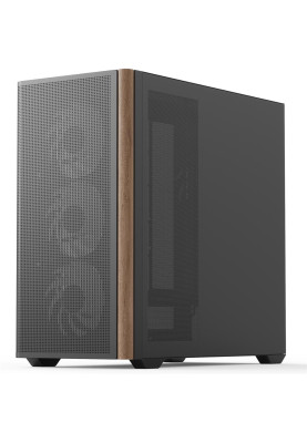 Корпус AeroCool D301A-G-BK-v2 (ACCS-DS03043.11) Black без БЖ