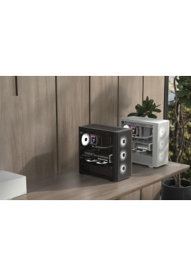 Корпус AeroCool D301A-G-WT-v2 (ACCS-DS03043.21) White без БЖ