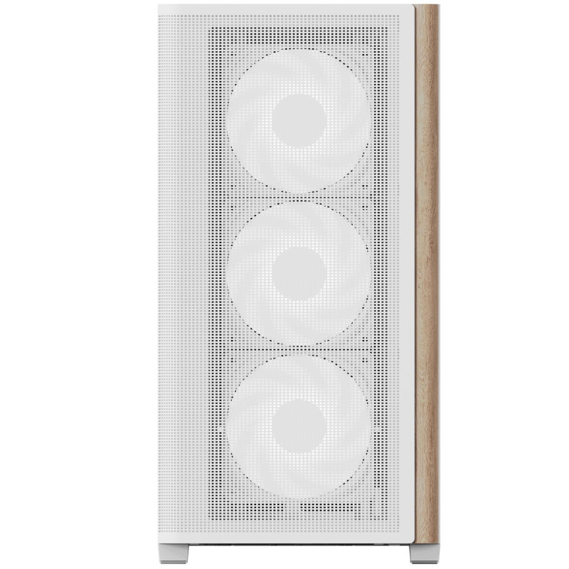 Корпус AeroCool D301A-G-WT-v2 (ACCS-DS03043.21) White без БЖ