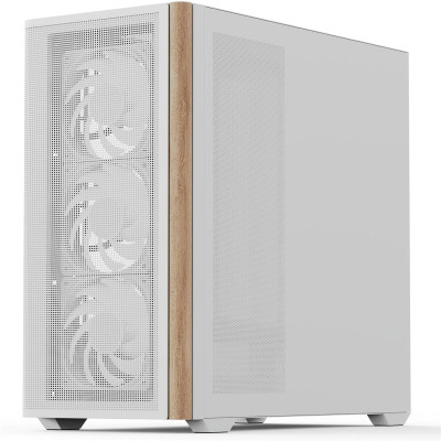 Корпус AeroCool D301A-G-WT-v2 (ACCS-DS03043.21) White без БЖ Корпус AeroCool D301A-G-WT-v2 (ACCS-DS03043.21) White без БЖ