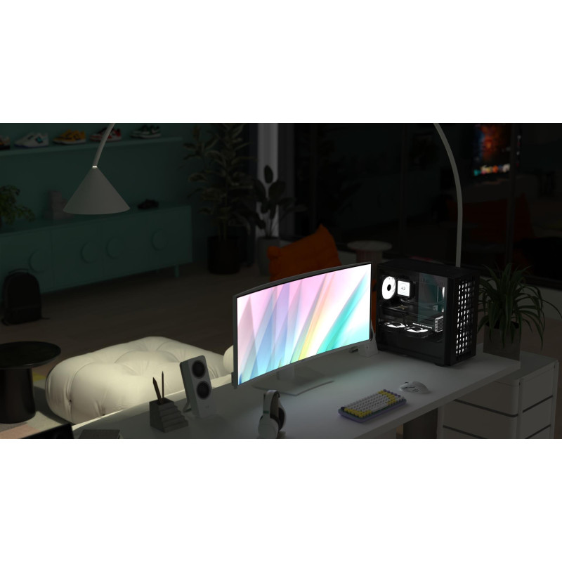 Корпус AeroCool D302A-G-BK-v1 (ACCS-DS04043.11) Black без БЖ