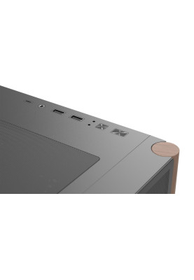 Корпус AeroCool D501A-G-BK-v2 (ACCM-DS01043.11) Black без БЖ