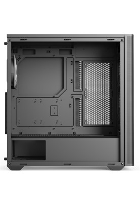 Корпус AeroCool D501A-G-BK-v2 (ACCM-DS01043.11) Black без БЖ