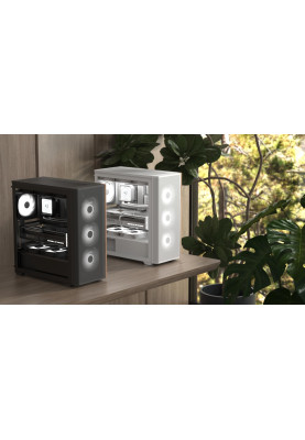 Корпус AeroCool D501A-G-BK-v2 (ACCM-DS01043.11) Black без БЖ